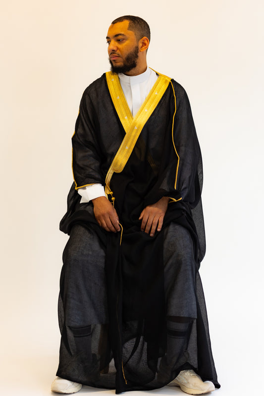 Black Quality Bisht