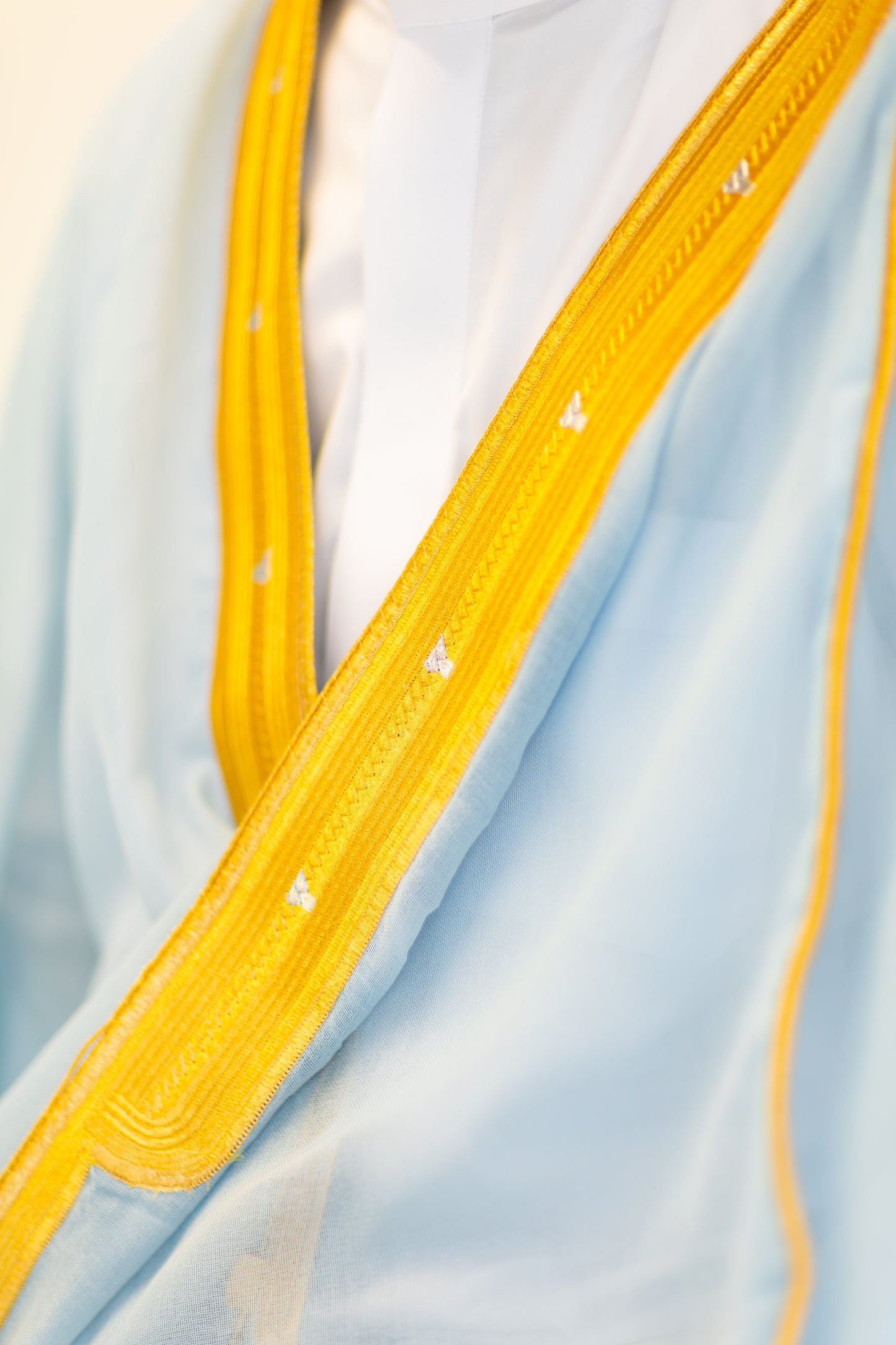 Baby Blue Quality Bisht